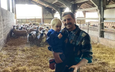 Lambing has started here in Devon!